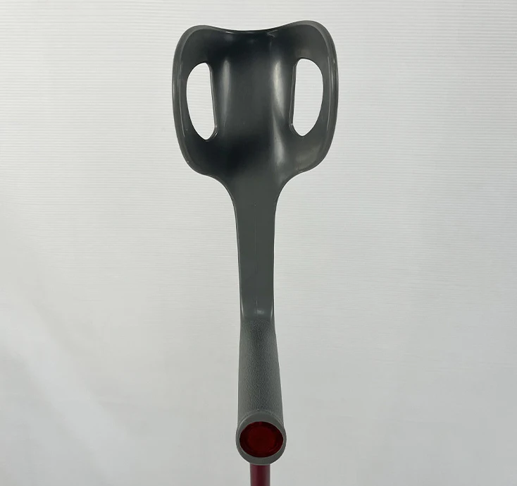 Comfortable Adjustable Aluminum Underarm Crutches Axillary Crutches For Injuried Elderly Walking Elbow Crutches