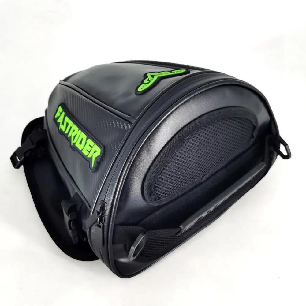Mochila Moto Waterproof Motorcycle Backpack Tail Tank Bag Multifunctional Leather Sports Motorcycle Durable Pillion Bag