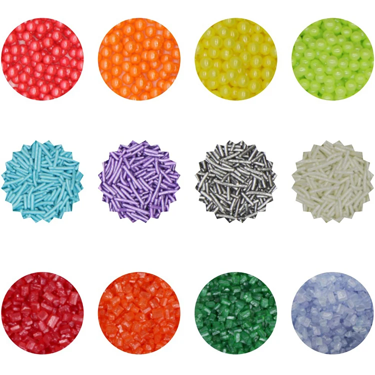 Edible Cake Decorations Sprinkles Love