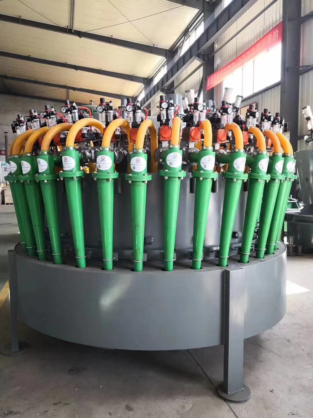 Russia centrifugal hydrocyclone hydrocyclone water filter aquarium starch refining machine-hydrocyclone