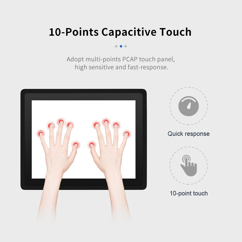 industrial HMI panel touch industrial pc waterproof all in one computer phoenix terminal win i3 i5 industrial panel pc 19 inch