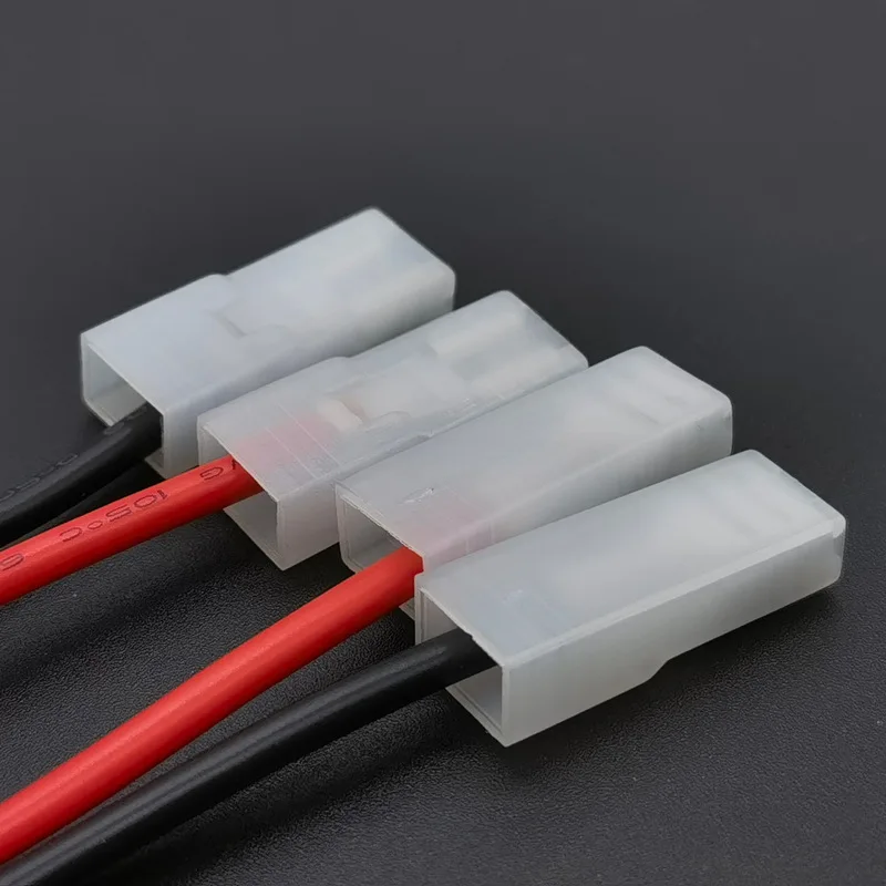 press terminal wire with hard sheath 6.3 plug spring terminal wire U-shaped flag terminal wire high temperature connect