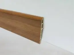 Jiangsu Factory Impact Resistant White Pvc Skirting Board 120Mm Pvc Plastic Baseboards