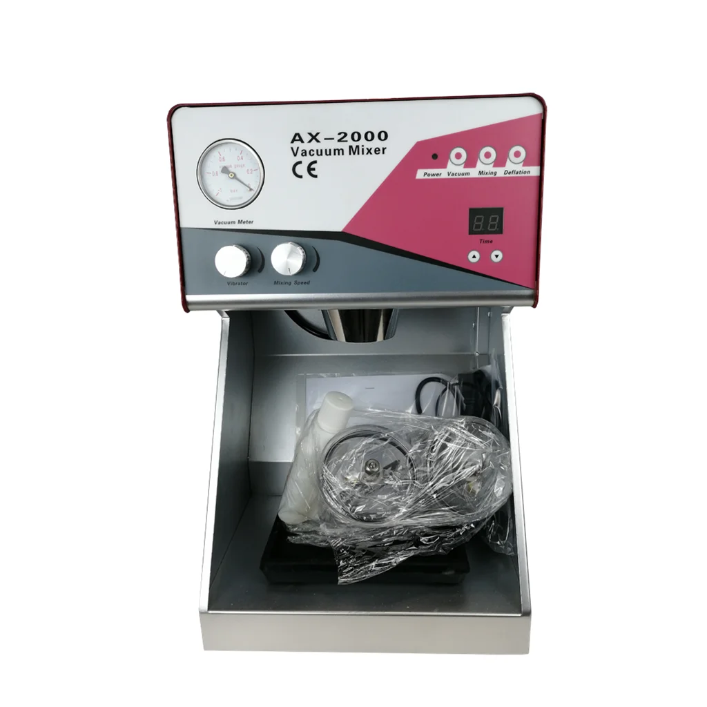 Dental Lab Equipment WWG-2000C+ Vacuum Mixer Dental Equipments