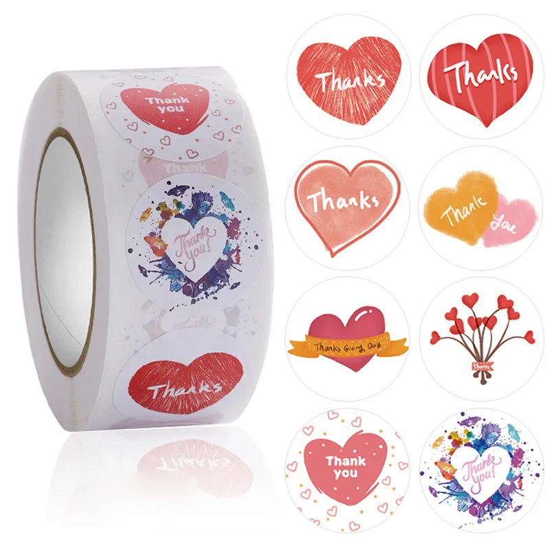 Thank You For Supporting My Small Business Stickers With The Kraft Paper Labels
