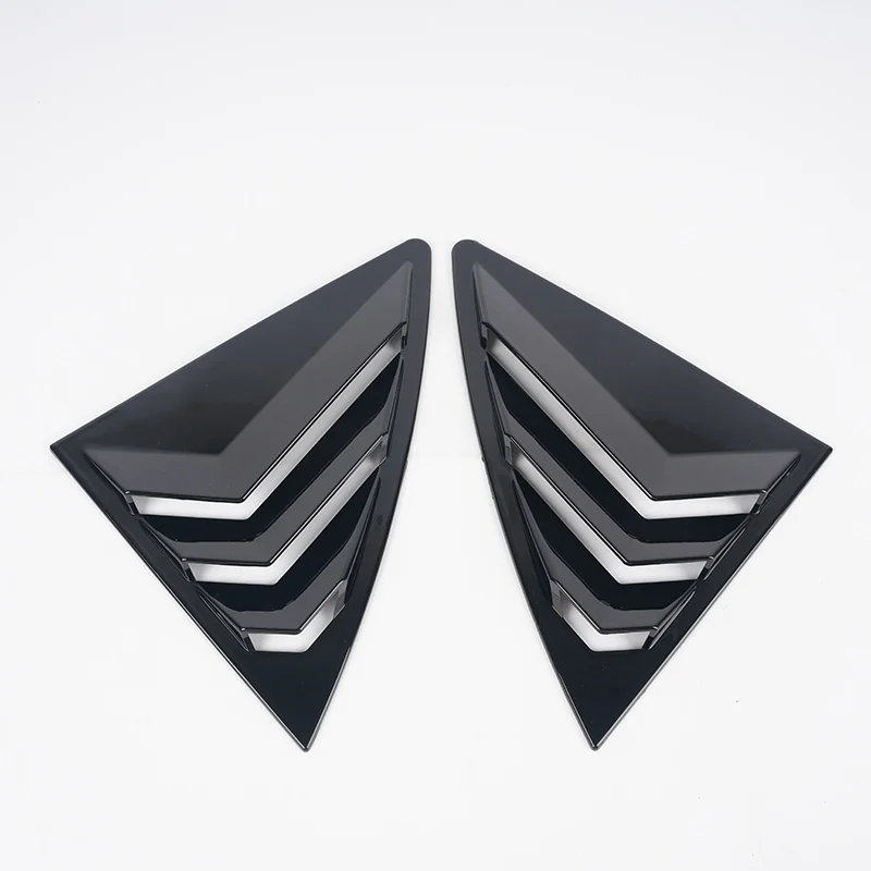 Оконные жалюзи из углеродного волокна для Toyota Corolla 2007 - 2013 2008 2009 2010 2011 2012 заднего вентиляционного отверстия наклеивание щита