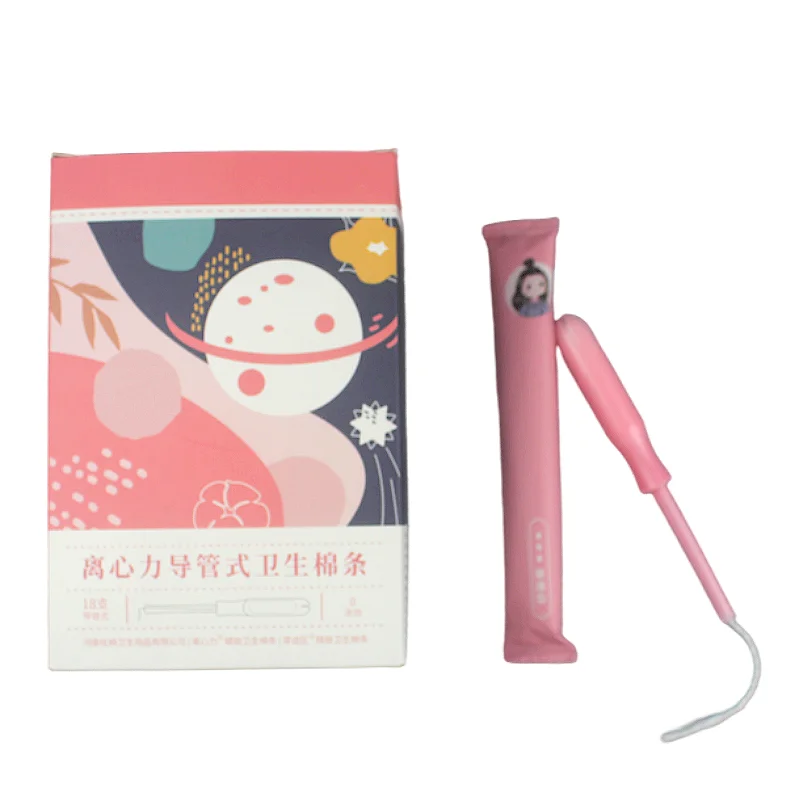 organic feminine products disposable high absorbency organic cotton tampons for women