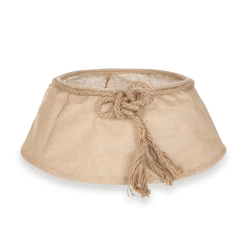 Customized pattern classic snowflake reindeer floral knit Christmas tree skirt