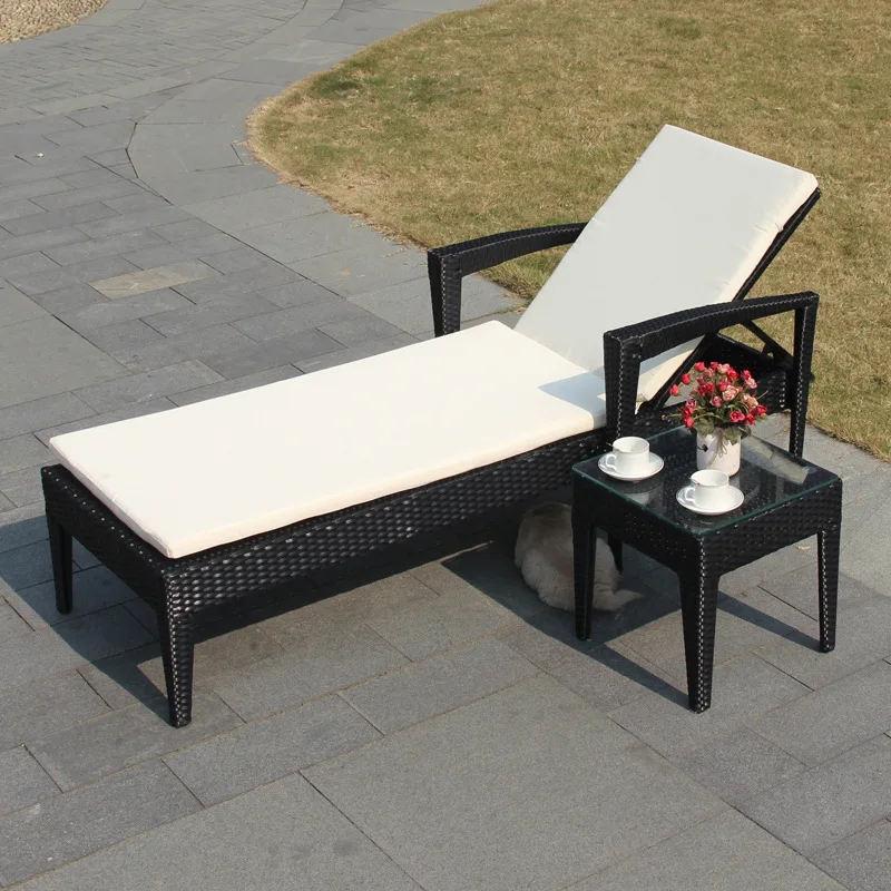 wholesale chair furniture outdoor lounge hotel sun lounger plastic
