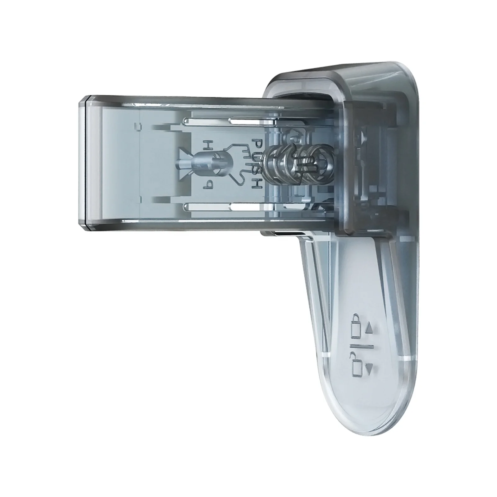 New Style ABS Material Door Handle Lock Proof Baby Safety Door Lever Lock Anti-pinch Door Stop For Children Protect