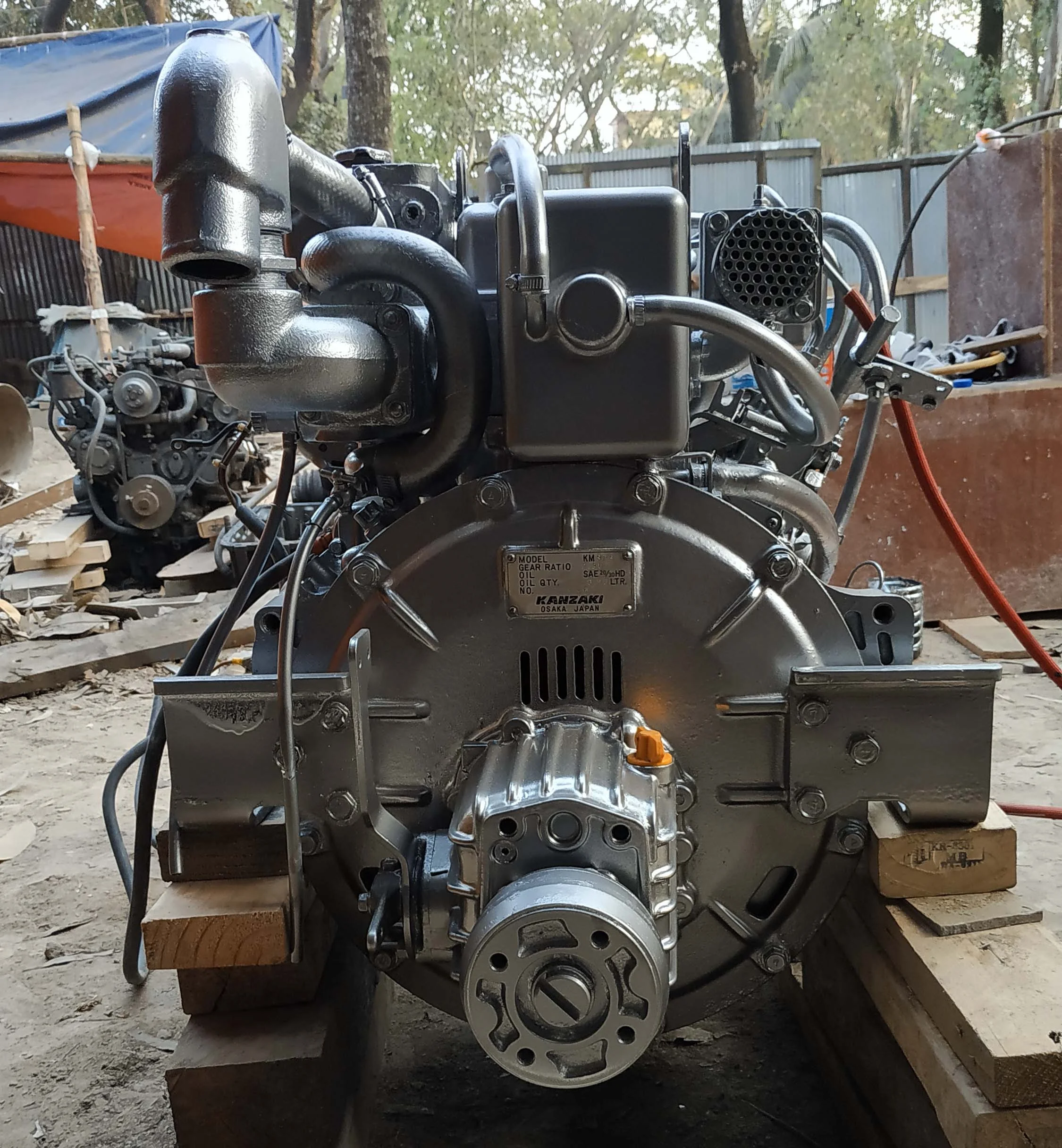 Boat Engine Yanmar 3JH30A 3 cylinders engine for sale good quality inboard diesel motor 2900 rpm electric starting system