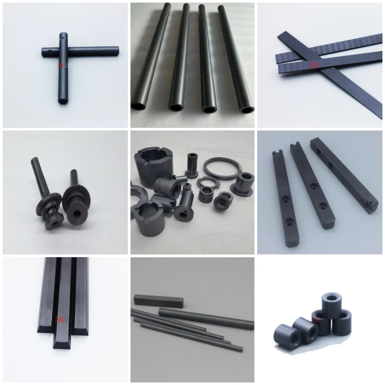 3X Ceramic OEM CNC Machining Silicon Carbide SIC Structural Gas Pressure Sintering GPSN Si3N4 Silicon Nitride Structure Parts