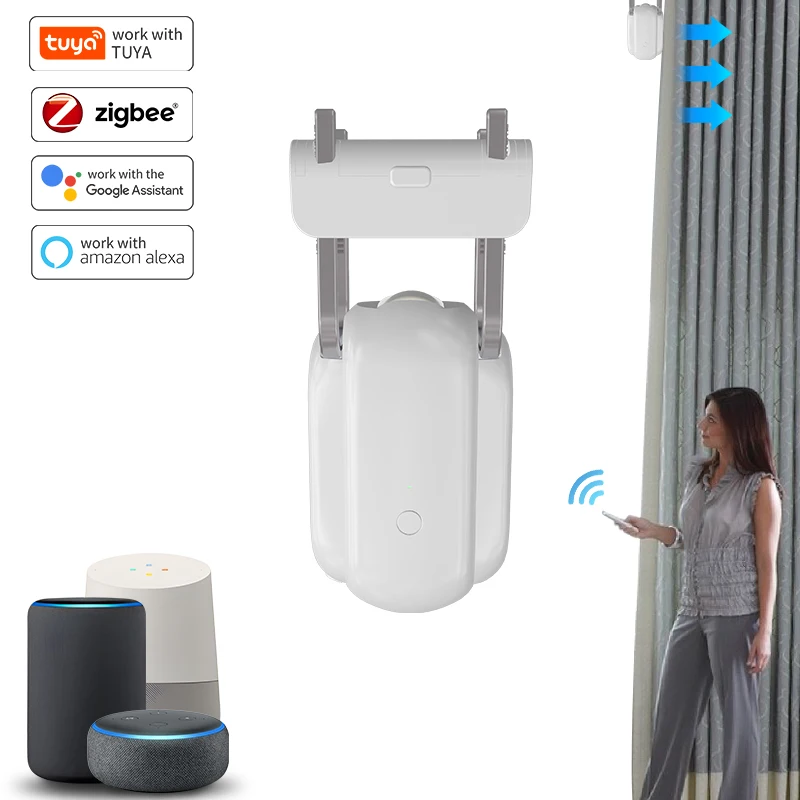 Заводская цена Умный домашний занавес Wifi штора робот автоматический Открыватель штор