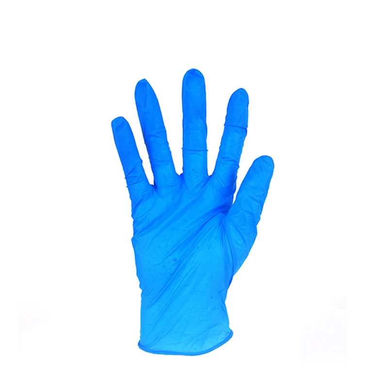 Disposable safety blue medical surgical examination nitrile gloves only for Europe Market