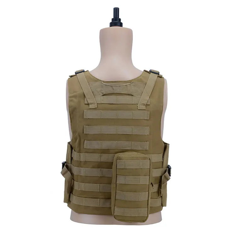Gujia Stock Oxford Molle Tactical Gear Waterproof Fast Release High Visibility Amphibious Gilet Tactique Tactical Vest