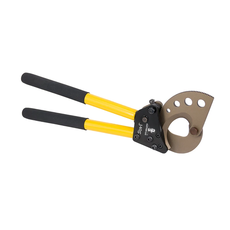 Cutter-Liu J40S ratcheting steel cable wire cutter tool