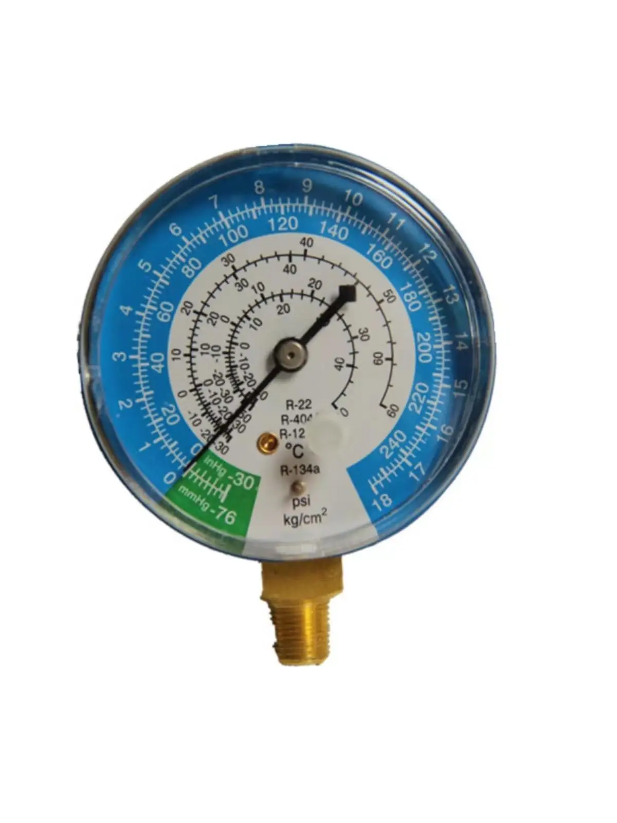 Refrigeration Tool Manifold Gauge high low pressure gauge header air conditioner gauge header for R134a R12 R22 R32 R404A R502