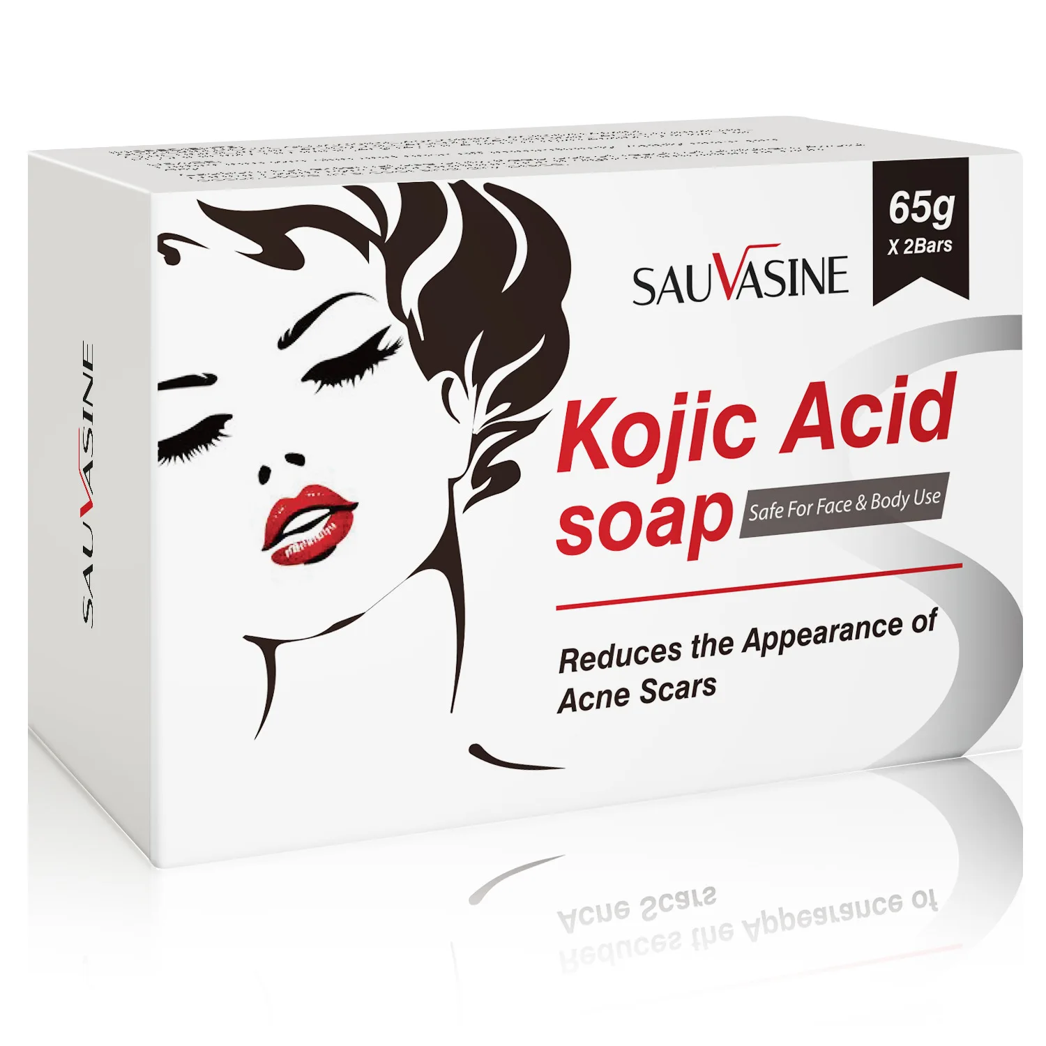 Customization Kojic Acid Soap 65g 2 PCS Enhances Skin Radiance Deep purification Handmade soap Kojic Acid Soap