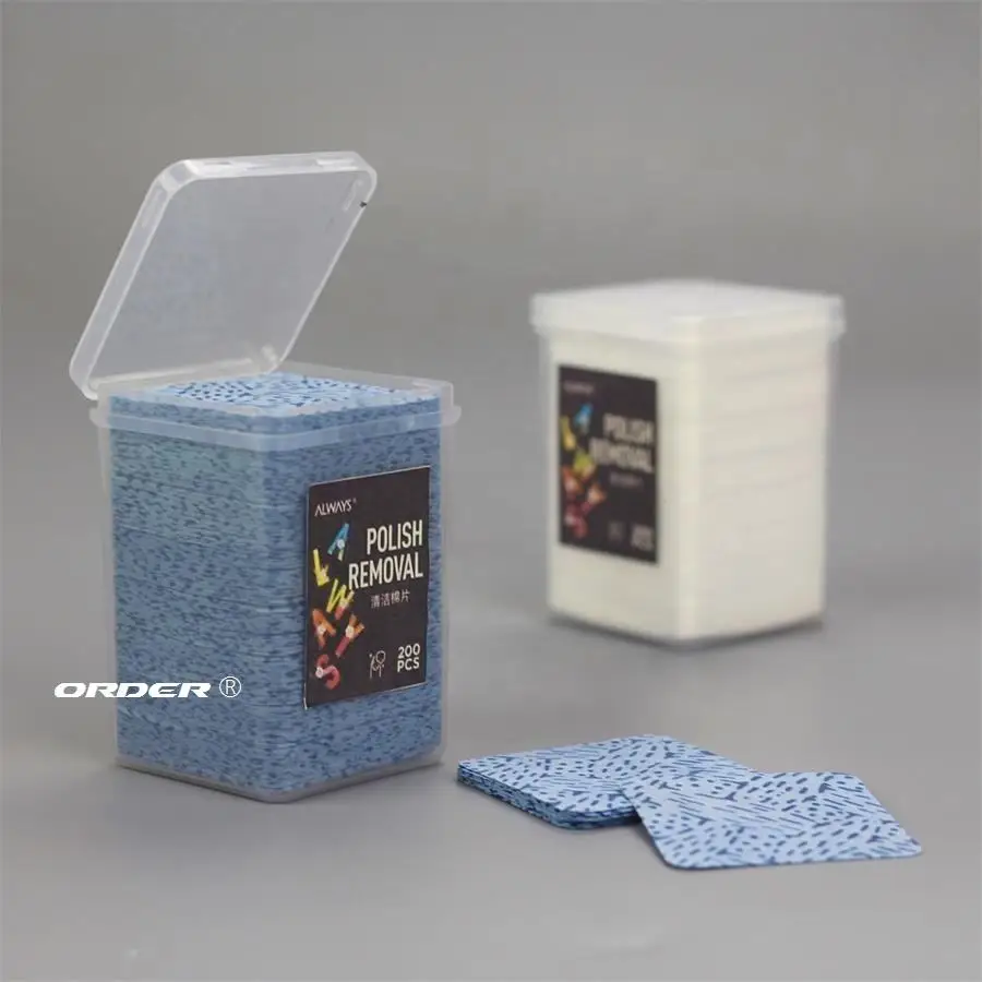 Plastic Box eyelash extension glue wipers home time-saving removing nonwoven pads lash adhesive nozzle Cleansing cloths