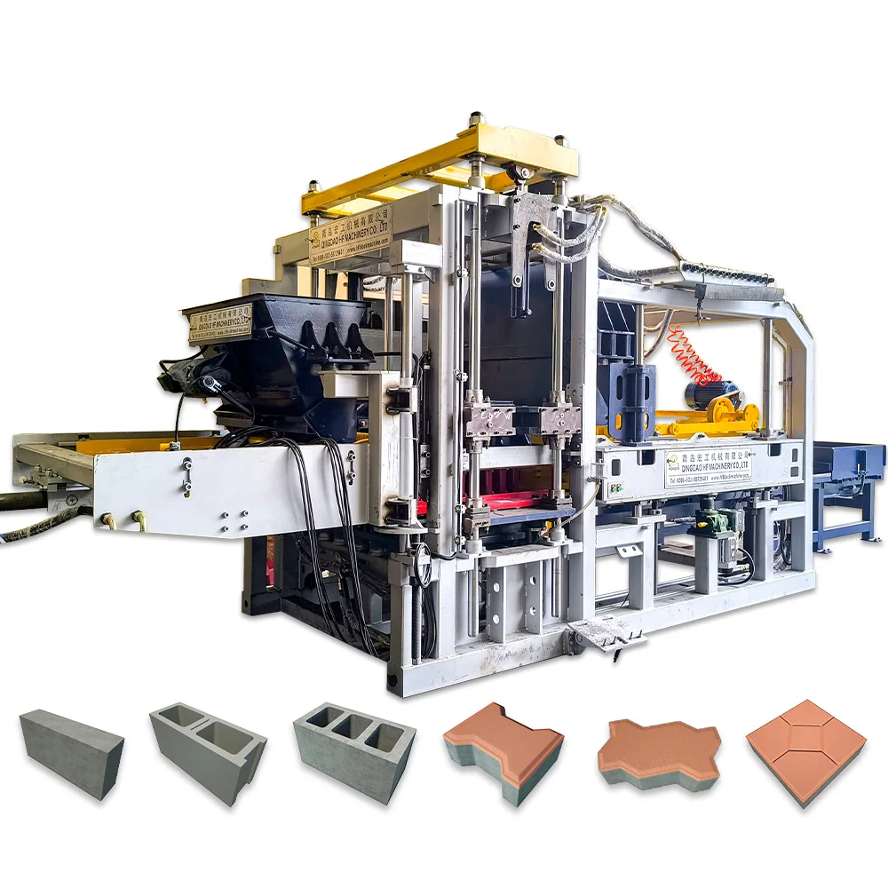 H2000 Factory price new automatic concrete block brick making machine QT4-18 interlock buy concrete block machine