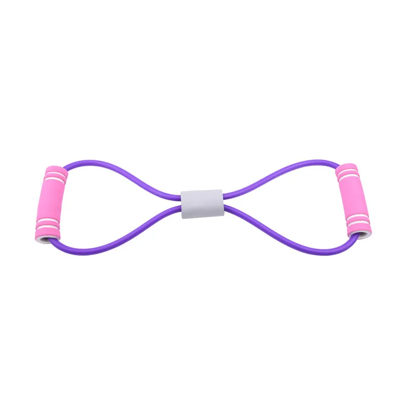 
Fitness Indoor Home Yoga Stretching Band Fitness Yoga Tube Type 8 Elastic Exercise Resistance Band Chest Expander 