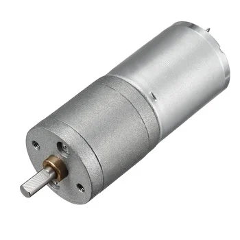 25mm Diameter Low noise long life 370 high torque high rpm 3V 6V 12v 24V dc gear motor for robot car toy