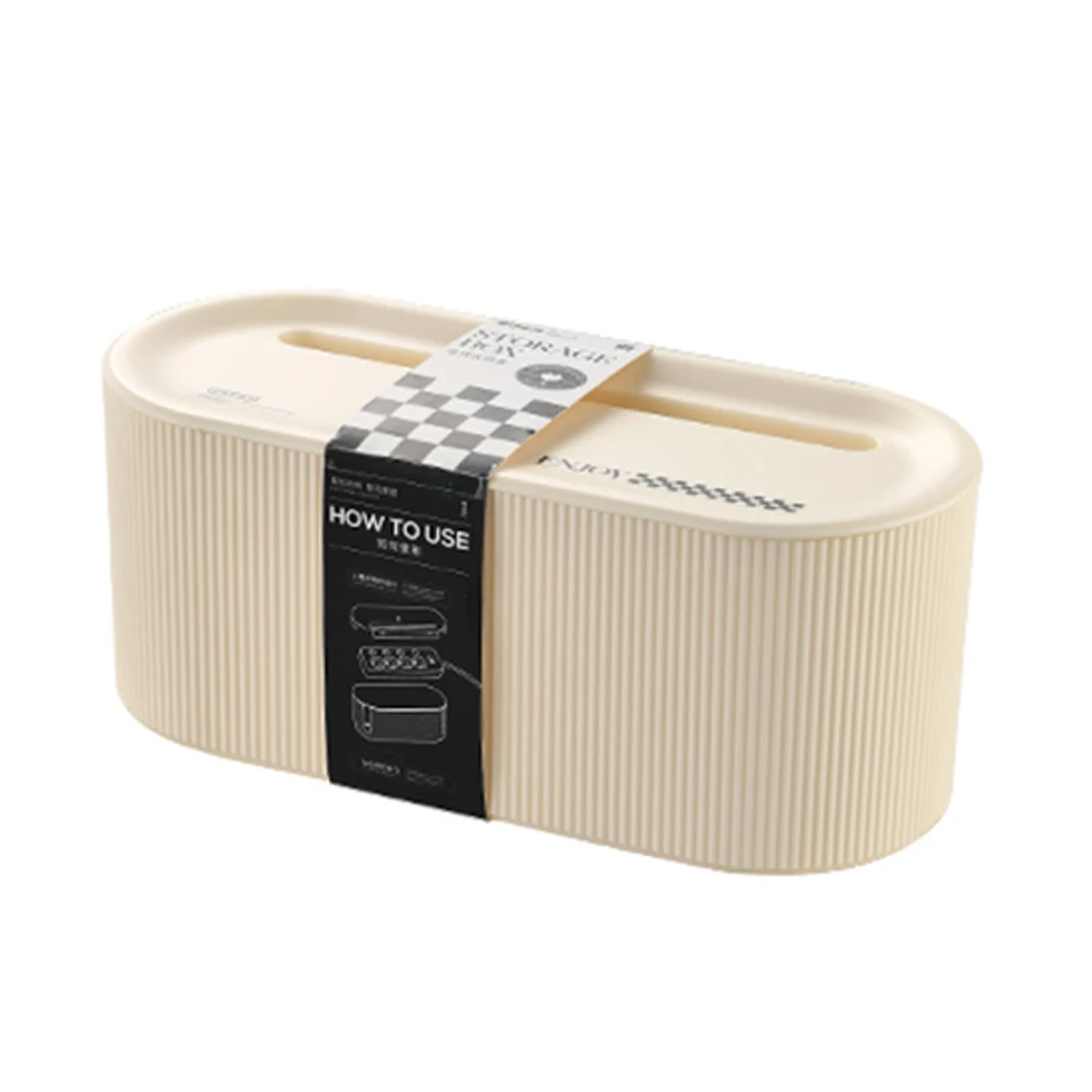 Power Strips Storage Box Cable Management Cable Organizer Cord Hider Box Power Cover