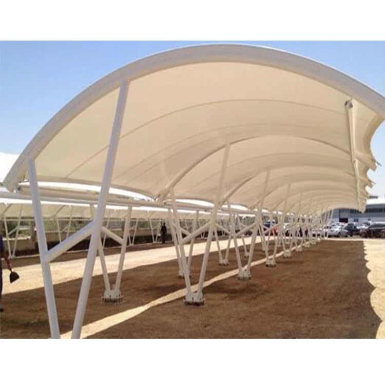 Architecture Tensile Membrane Structure Fabric Material Sun Sail Tensile Membrane Structure Tent For Outdoor Playground