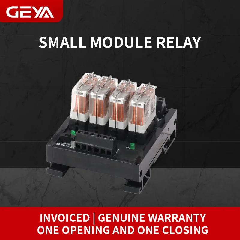 GEYA FY-NG2R-14C 14 Channel Relay Module Din Rail Mounted Plug in Relay 1 SPDT
