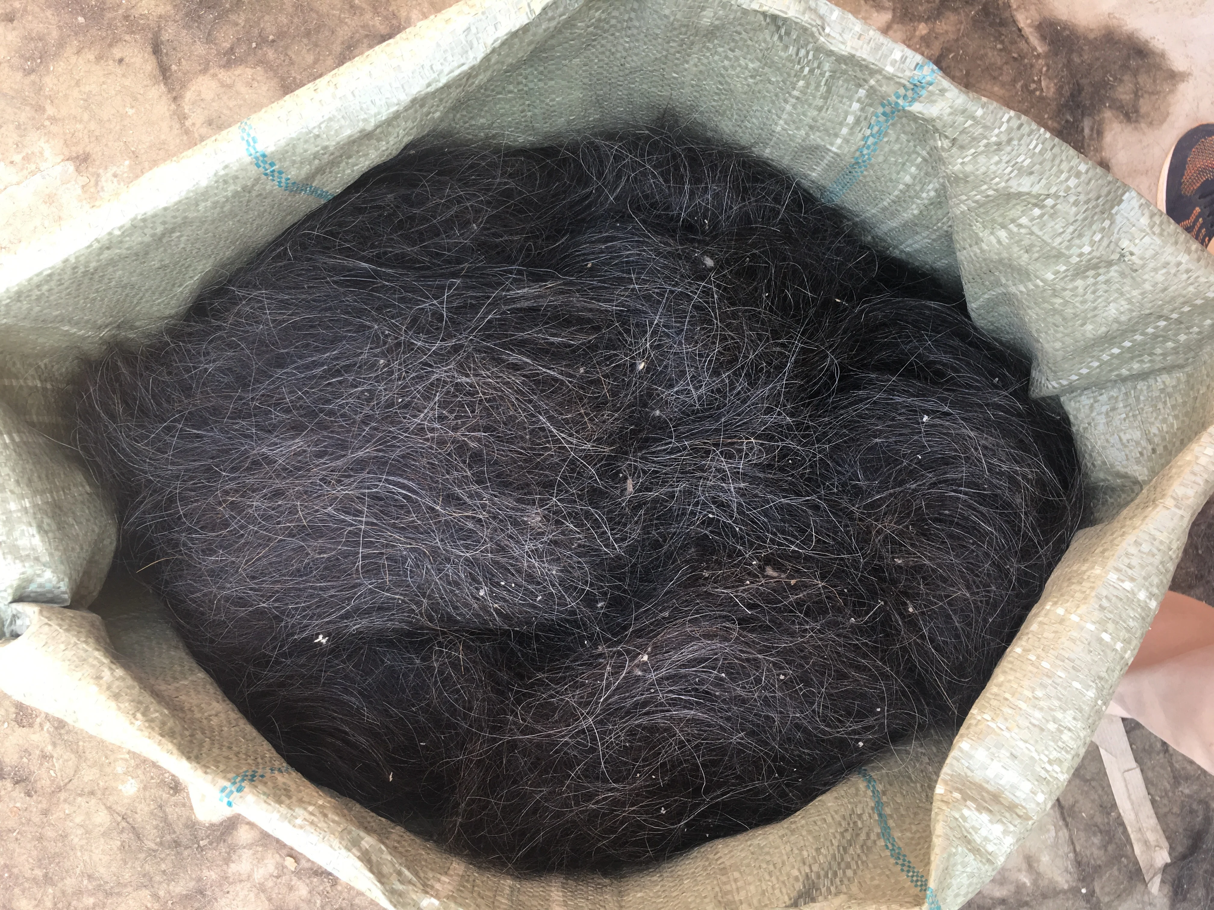 Washed Goat Wool for Insulation Spinning Clothing Lining Wool Felt Coarse Combining-Raw Pattern Sheep Wool