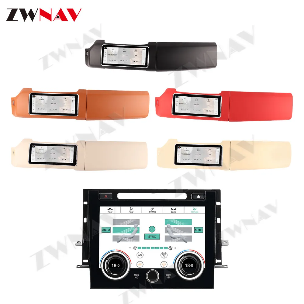 ZWNAV GPS Navigation Stereo DSP Carplay Vertical Screen For Range Rover Sport Android L494 Carplay 2013-2017 Android Car Radio