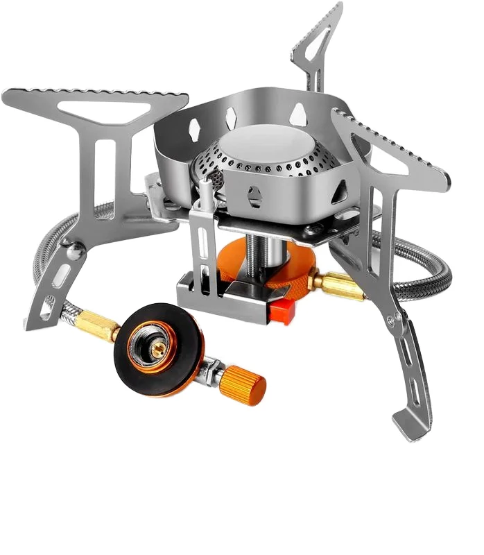 stainless steel stove gas burner gas stove for emergency disaster survival kit