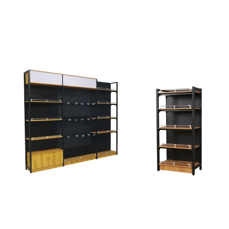 Directly merchandising Steel commercial store display shelving gondola for pharmacy