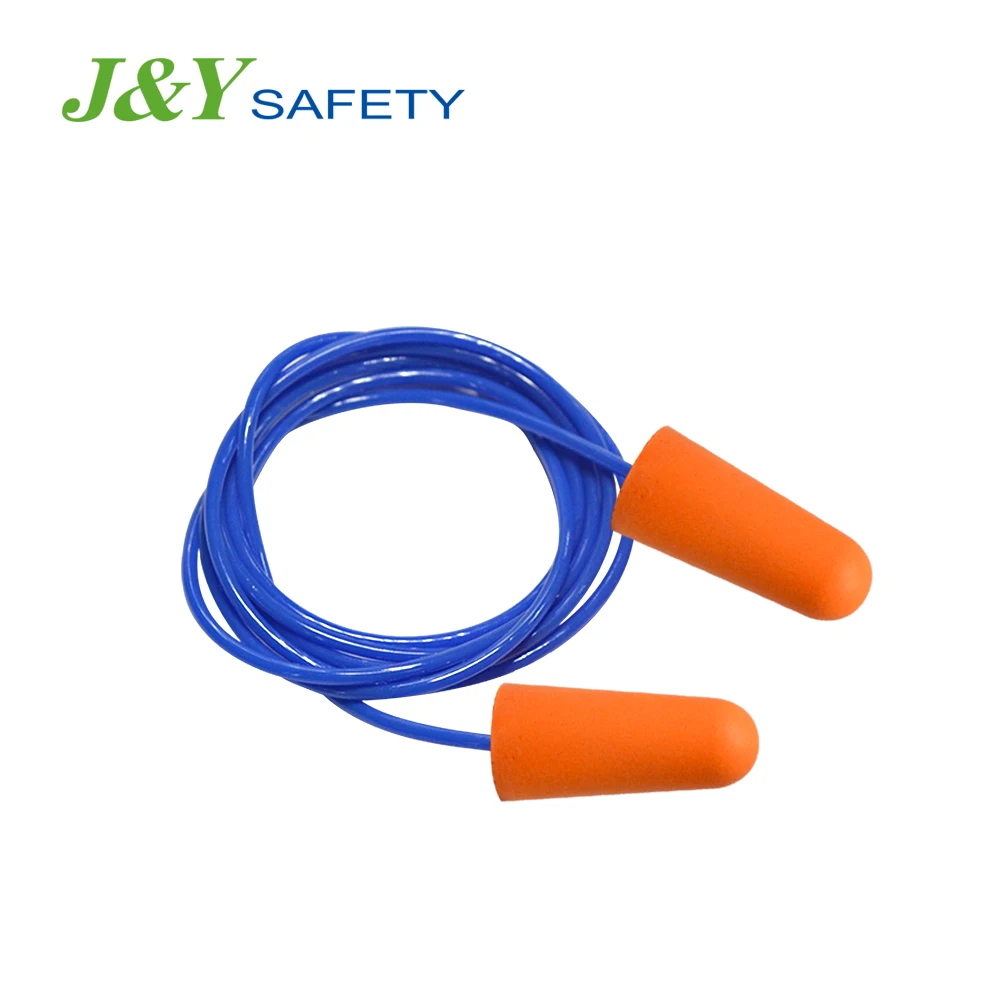 In Ear Hearing Protection Noiseproof Ear Plug Stop Snoring Earplug  With PVC String