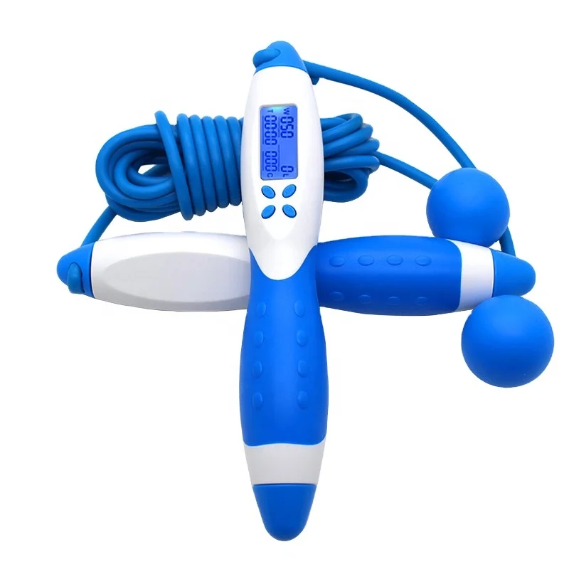 
Weighted Jump Ropes with Counter Cordless Jump Rope Digital Skipping Rope 
