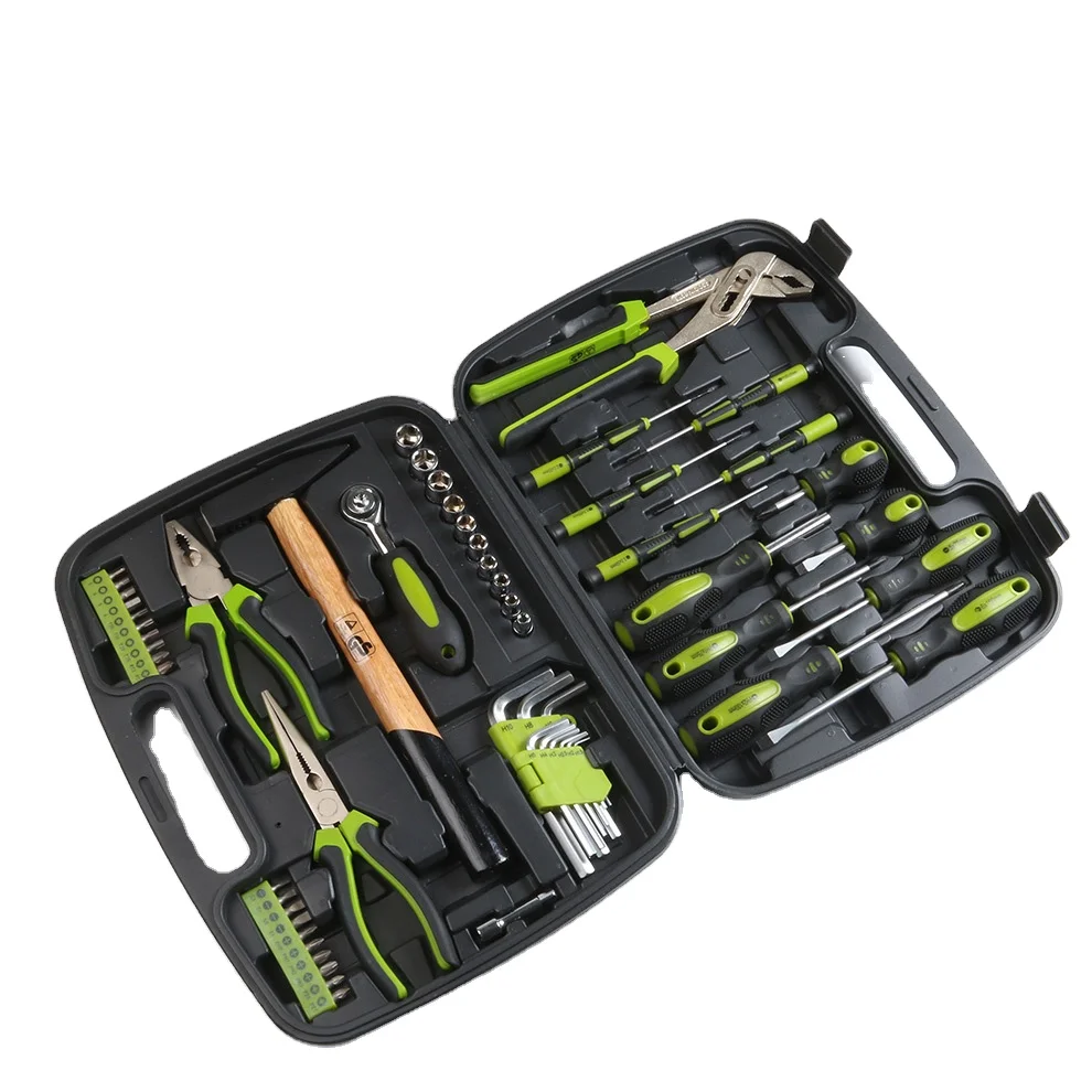 57 PCS multi machinery pliers tools screwdriver set