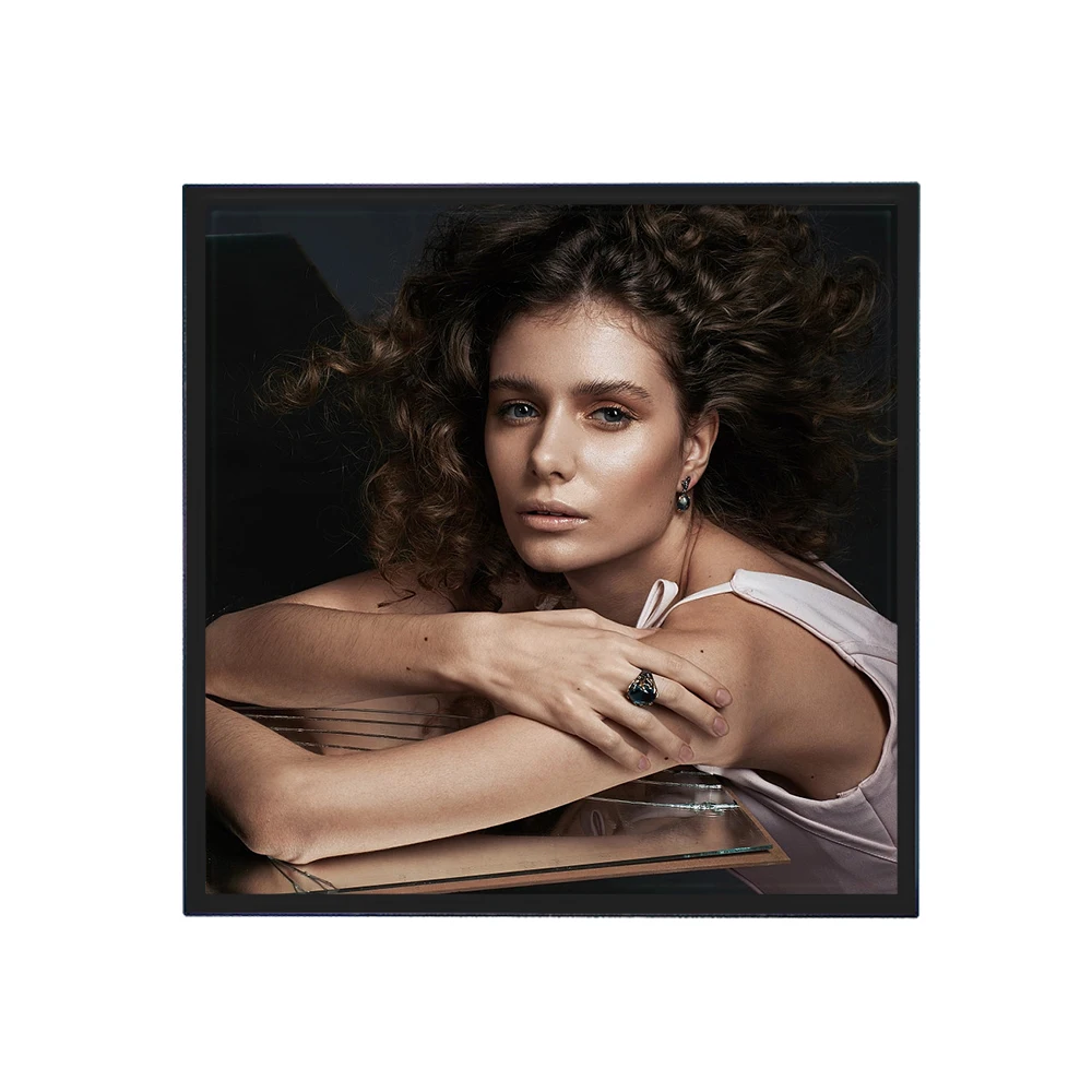 22 Inch Square Digital Signage Screen Wall Mounted Advertising Player Lcd Display