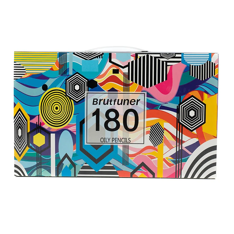 180 Colors Professional Oil Color Pencil Set  Colored Pencils for Artistic Sketch Art Supplies