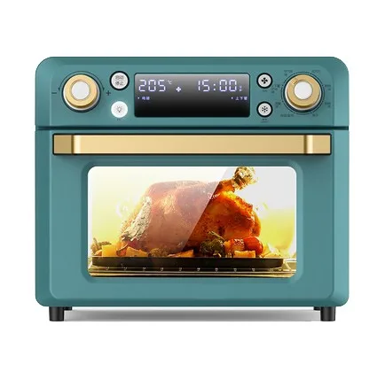 
 Жаровня, духовка со светодиодным дисплеем, конвекционная печь 1550 Вт, простая в использовании и чистке, 0,7 куб. Фута, нержавеющая сталь  