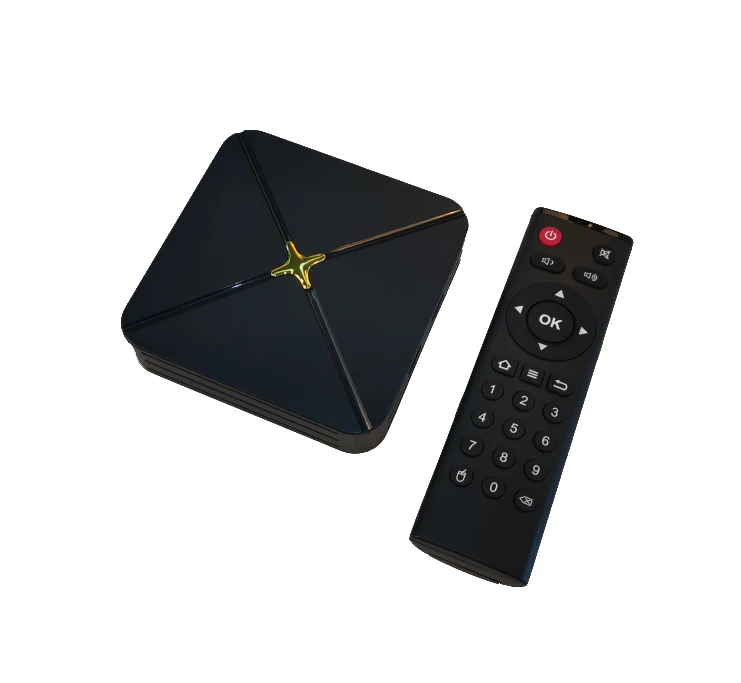 12nm Amlogic chipset DDR4 2GB  strong android tv box android 11 double wifi support retro games and 4k video play Customize logo