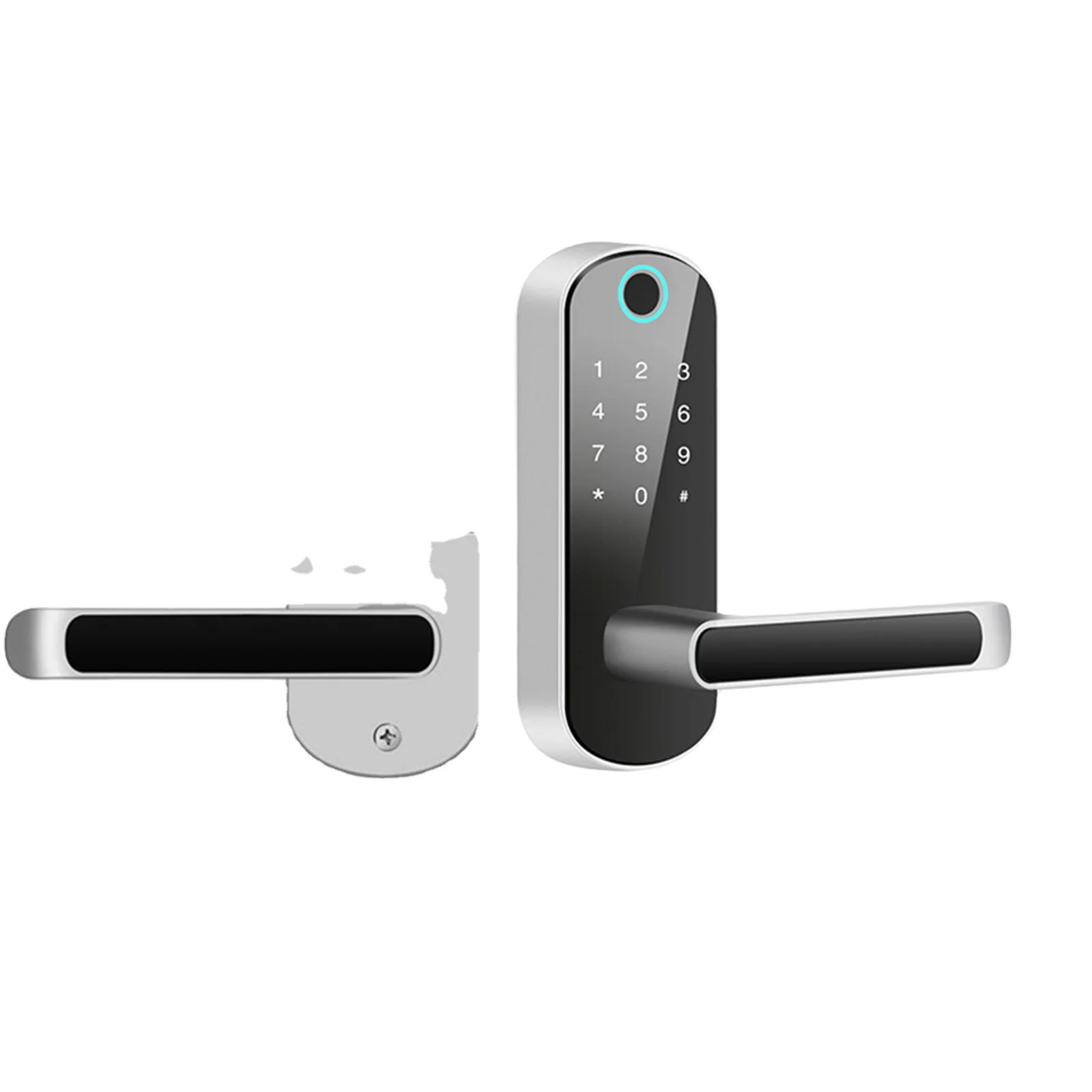 2023 smart door lock wifi Tuya Smart TT Lock for front door by 60/70 Adjustable Mortise