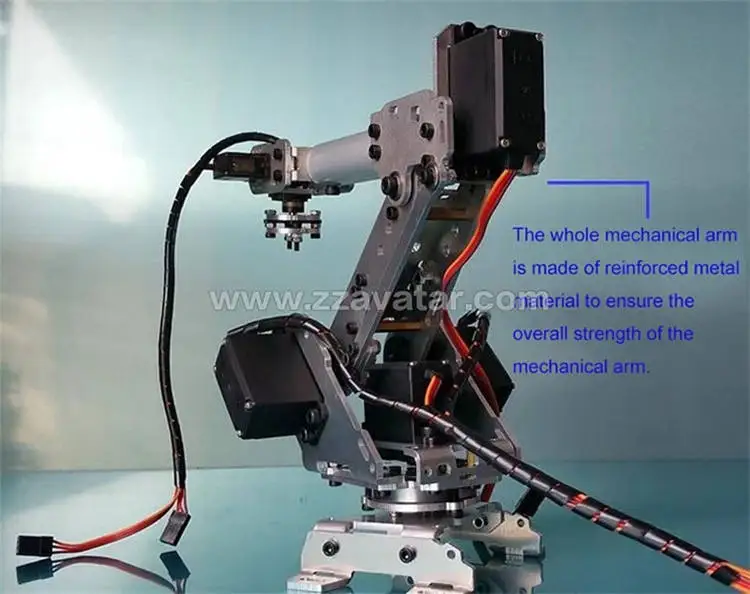 advanced prosthetic 7bot Automated aluminum 6 axis robot arm