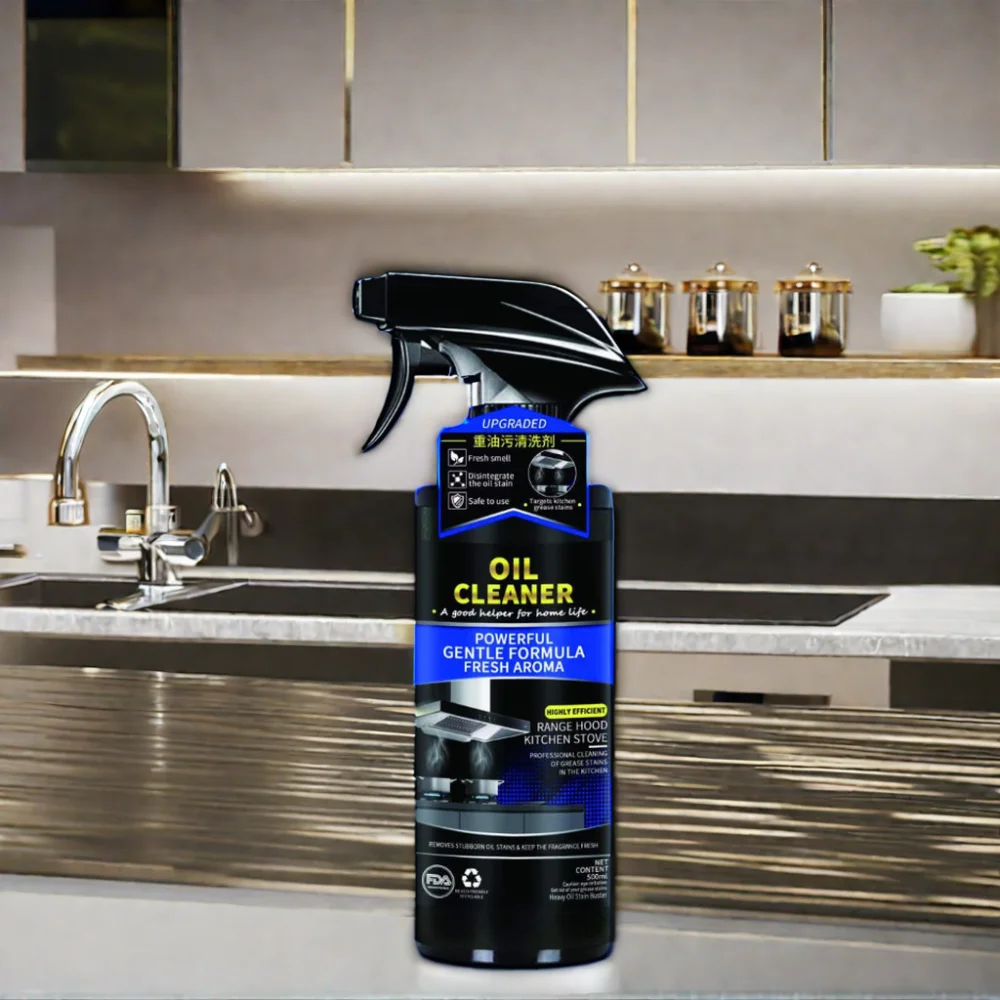 Powerful All-Purpose Cleaning Powder Kitchen Degreaser Remove Grease Oil Stains Cleaner