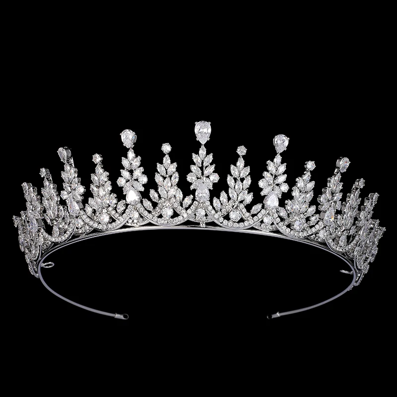 Bridal Wedding Tiara Classic New Fashion Design Bridal Hair Accessories Anniversary Wedding Women Head wear Crown BC7027