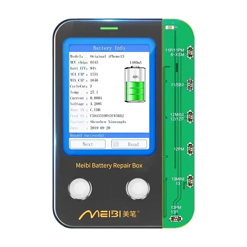 Коробка для ремонта аккумуляторов MeiBi, всплывающая коробка для ремонта аккумуляторов для 11, 12, Promax, 13, promax
