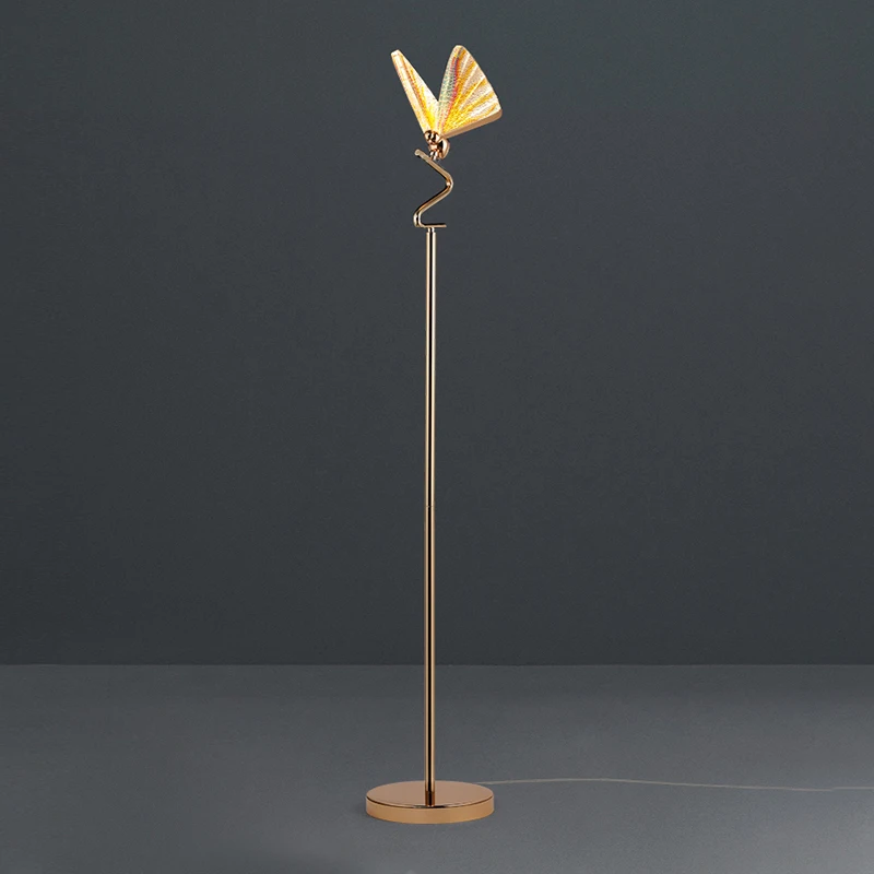 Led minimalist luxury living room bedroom study bedside colorful butterfly table lamp floor lamps