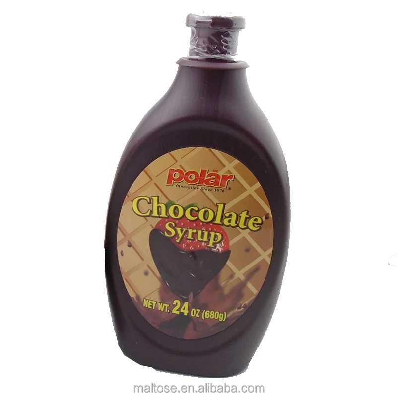 Chocolate ice cream topping with rich and mellow aroma