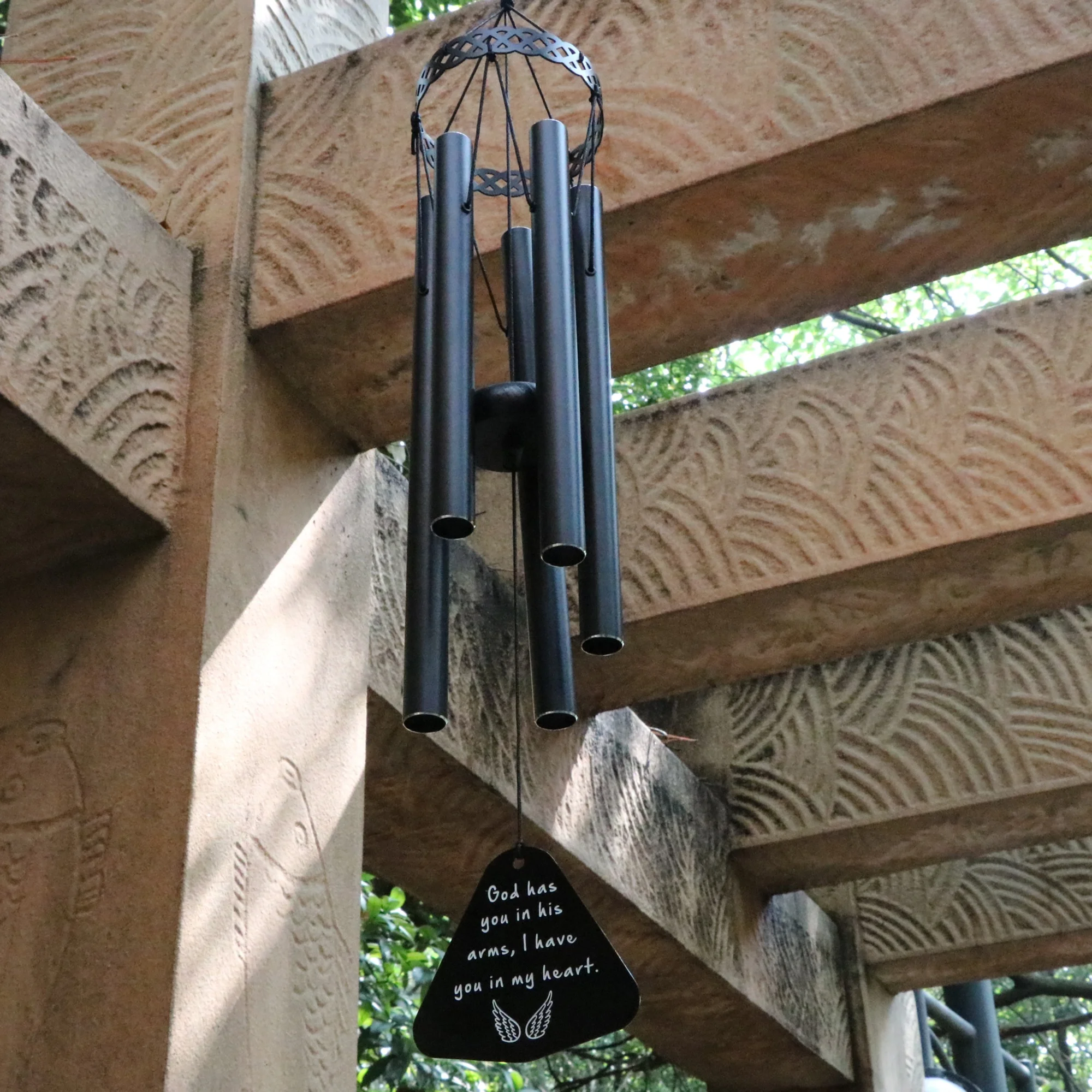 Memorial Wind Chimes for Loss of Loved One Sympathy Gifts Windchimes Rememberance Outside Garden