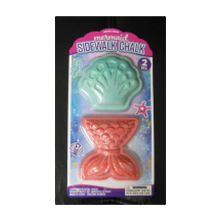  Private labels dustless drawing chalk shell shape for children