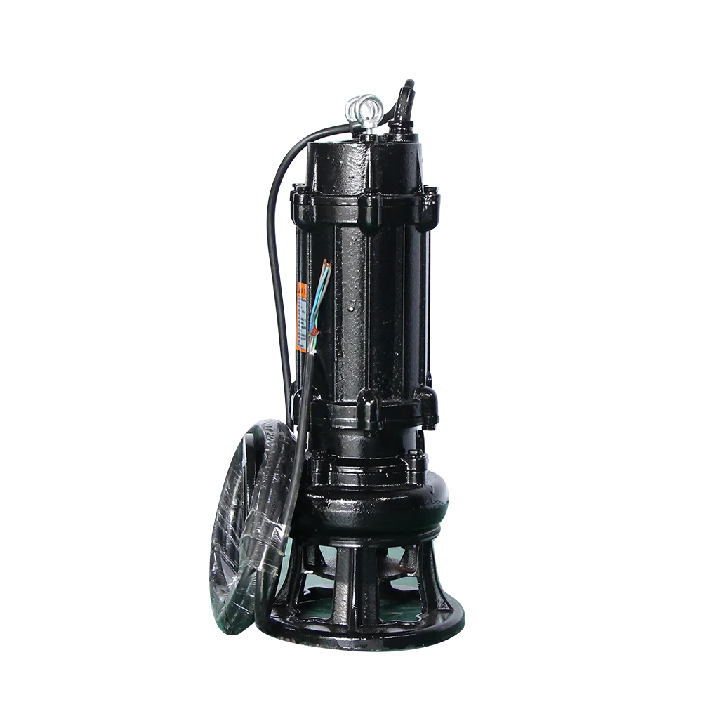 Submersible sewage pump sand dredging slurry pump mud suction pump with grinder impeller